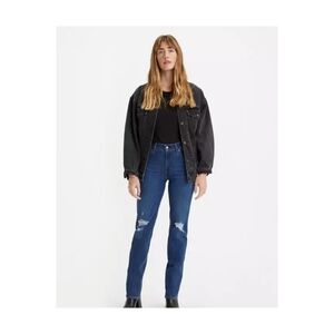 Levi's 724 High Rise Slim Straight Jeans Size 6 Medium 28W 30L